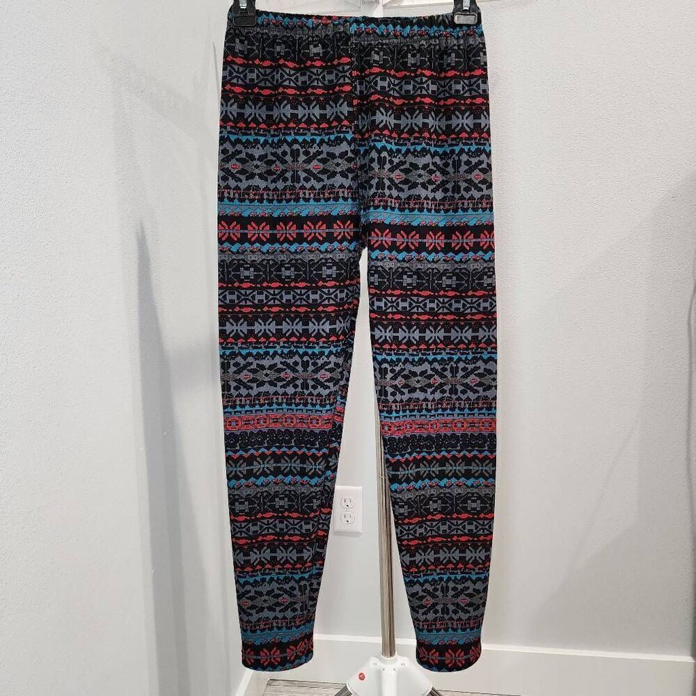 XJ Boost Soft Multicolor Print Leggings One Size